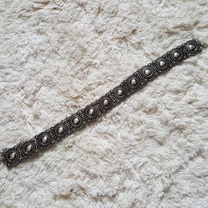 Zara metal choker necklace